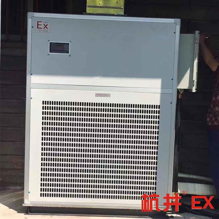 医药甲类库房用防爆空调 12匹工业防爆空调案例