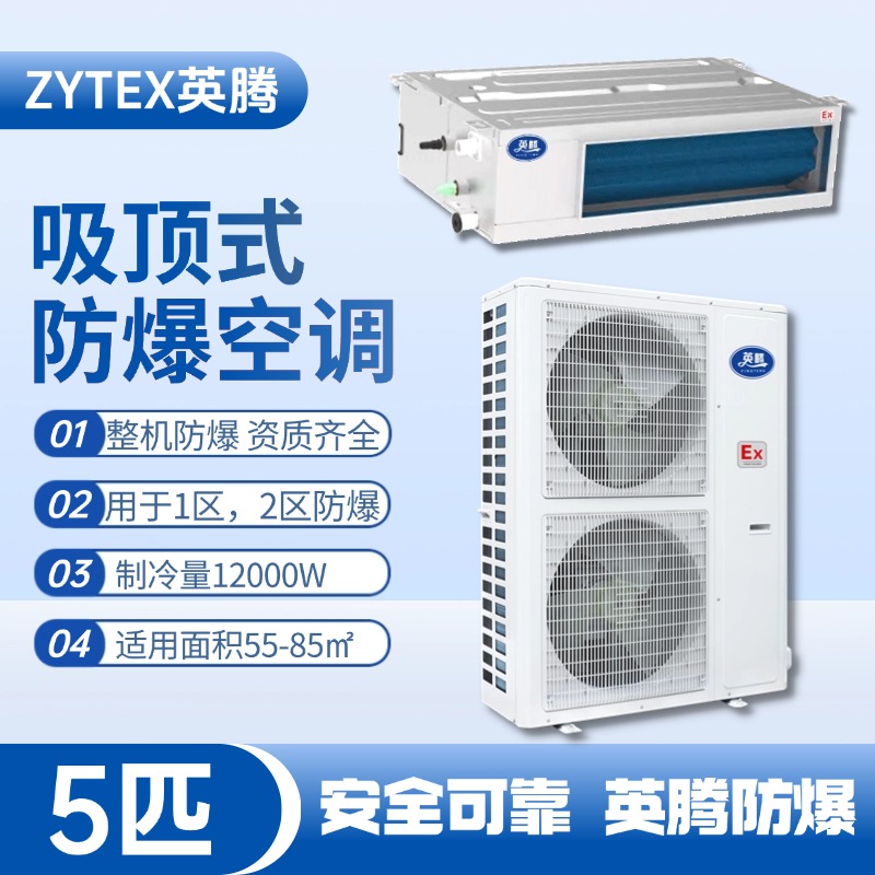 BKF-120-Ex(F) 5p风管式防爆空调 易燃易爆场所使用